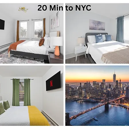 Modern 3Br Stay - Up To 7 Guests - 20 Mins To Nyc